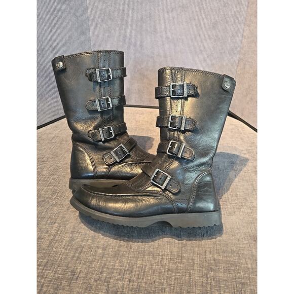 Genuine Harley Davidson Boots size 6.5 Womens Good Condition! - Picture 2 of 14